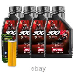 Kit De Filtre À Huile Motul 300V2 10W50 Pour KTM 1290 Super Duke GT 2016-2019 Kit De Filtre À Huile Motul 300V2 10W50 Pour KTM 1290 Super Duke GT 2016-2019