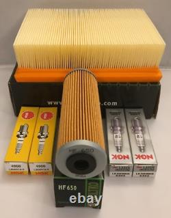 Kit Entretien pour KTM 1290 Super Duke R (2014 À 2016) Filtre & Allumage Bougies Kit Entretien pour KTM 1290 Super Duke R (2014 À 2016) Filtre & Allumage Bougies