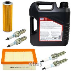 Kit Entretien pour KTM Super Duke 1290 2015-24 Huile 4L Filtre à Huile Bougie