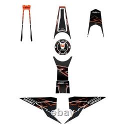 Kit Full Autocollant Moto 3D compatibles avec KTM 1290 R Super Duke 2022-2023