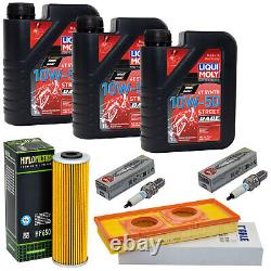 Kit Huile 3L Entretien pour KTM Super Duke 990 LC8 07-12 Filtre à Air Bougie