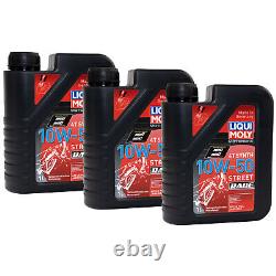 Kit Huile 3L Entretien pour KTM Super Duke 990 LC8 07-12 Filtre à Air Bougie