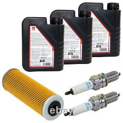 Kit Huile 3L Inspection pour KTM Super Duke 990 LC8 R 2007-2012 Filtre à Bougie
