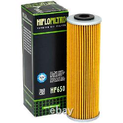 Kit Huile 3L Inspection pour KTM Super Duke 990 LC8 R 2007-2012 Filtre à Bougie