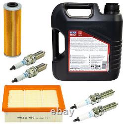 Kit Huile 4L Entretien pour KTM Super Duke 1290 2015-24 Filtre à Huile Bougie