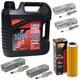 Kit Inspection pour KTM Super Duke 1290 Gt R 2015-2024 Huile 4L Filtre &agrave; Bougie