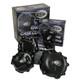 Kit Protection Carter Moteur R&g Pour Ktm 990 Super Duke Noir 2 Pieces Kec0010bk