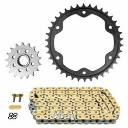Kit chaine adaptable ktm 1290 r super duke r abs 2014+2021, r super duke r abs s