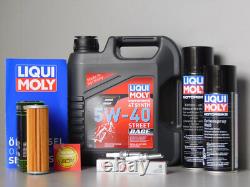 Kit de Maintenance KTM 1290 Super Duke Gt Huile Filtre Bougie Service Inspection