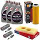 Kit pour KTM Super Duke 990 LC8 07-12 Entretien Huile 3L Filtre à Air Bougie