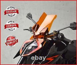 Ktm 1290 Super Duke 2017-2019 Haute Pare-brise Touring Écran / 6 Couleurs