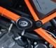 Ktm 1290 Super Duke R Abs 14/19 Protections Tampons R&g Racing / Cp0367bl