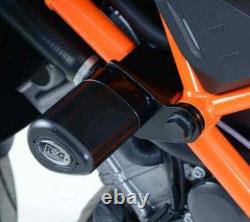 Ktm 1290 Super Duke R Abs 14/19 Protections Tampons R&g Racing / Cp0367bl