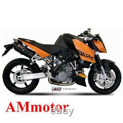 Mivv Ktm 990 Superduke 2005 05 Pot D' Echappement Moto Suono Black Exhaust