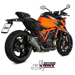 Mivv Ktm Superduke 1290 2022 Pot D' Echappement Moto Exhaust Delta Race Inox