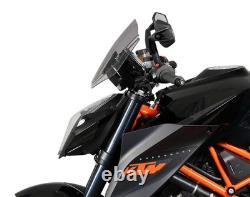 Pare-brise de moto MRA pour KTM 1290 SUPER DUKE R 2013-2016, modèle NRM, noir
