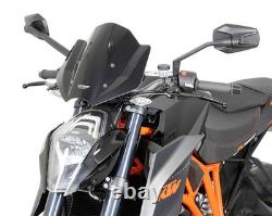 Pare-brise de moto MRA pour KTM 1290 SUPER DUKE R 2013-2016, modèle NRM, noir