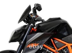 Pare-brise de moto MRA pour KTM 1290 SUPER DUKE R 2013-2016, modèle NRM, noir