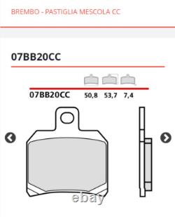 Plaquette de Frein Brembo Genuine Parts Avant + Post KTM Super Duke R 1290 2014