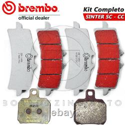 Plaquettes De Frein Brembo Sc Avant + Arrière Ktm Super Duke Gt Abs 1290 2016