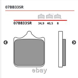 Plaquettes De Frein Sinter SR Avant Arrière KTM Super Duke/R 990 2005-2013