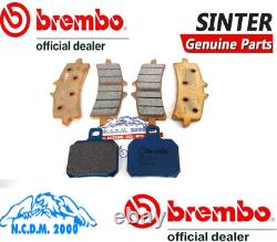 Plaquettes Frein Brembo Genuine Parts Avant + Post KTM Super Duke R ABS 1290 Plaquettes Frein Brembo Genuine Parts Avant + Post KTM Super Duke R ABS 1290