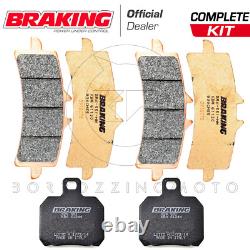 Plaquettes de Frein Kit BRAKING avant Arrière KTM Super Duke Gt ABS 1290 2016