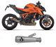 Pot d'Echappement Arrow ProRace Nichrom fond en Inox KTM 1390 SUPER DUKE R 2024