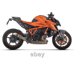 Pot d'Echappement Arrow ProRace Nichrom fond en Inox KTM 1390 SUPER DUKE R 2024