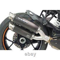 Pot d'échappement Bodis GPX2 Slip-On acier noir pour KTM 1290 Super Duke GT ABS