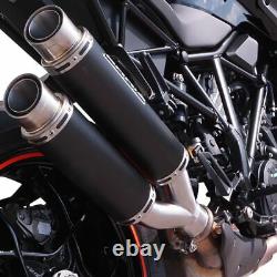 Pot d'échappement Bodis GPX2 Slip-On acier noir pour KTM 1290 Super Duke R ABS