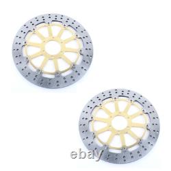 Pour KTM Super Duke 990 05-12 R 990 LC8 07-13 RC8 RC8R 2x Disques de frein avant