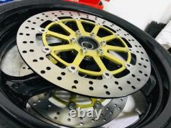 Pour KTM Super Duke 990 05-12 R 990 LC8 07-13 RC8 RC8R 2x Disques de frein avant