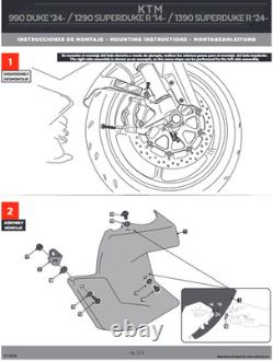 Puig Conduits de Frein Aspect Carbone KTM 990 Duke/1390 Super Duke R 2024 2025