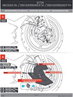 Puig Conduits de Frein Aspect Carbone KTM 990 Duke/1390 Super Duke R 2024 2025