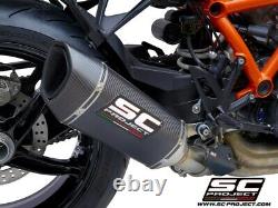 SC-Project SC1-R slip-on Carbon exhaust KTM 1290 Superduke R 2020