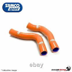 Samco kit durites de radiateur couleur orange pour KTM 1290 Super Duke 2015