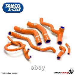 Samco kit durites de radiateur couleur orange pour KTM 990 Superduke 2005