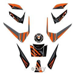 Set Autocollant 3D moto Protections compatibles KTM 1290 Super Duke GT 2023 2024 Set Autocollant 3D moto Protections compatibles KTM 1290 Super Duke GT 2023 2024