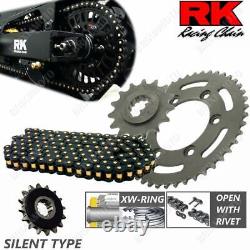 Set Transmission Silent RK 525ZXW17-38BKR KTM 1290 Super Duke R 2014-2018