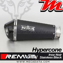 Silencieux Pot échappement Remus Hypercone Inox noir KTM 1290 Super Duke R 2017