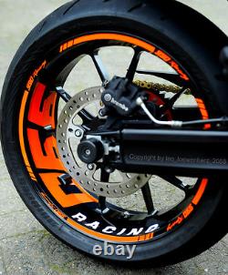Sticker Jante Supermoto Jantes KTM SMR 990 SD Duke 950 RC8 Super Duke