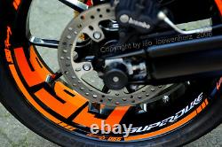 Sticker Jante Supermoto Jantes KTM SMR 990 SD Duke 950 RC8 Super Duke