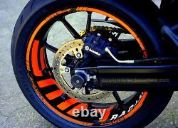 Sticker Jante Supermoto Jantes KTM SMR 990 Sm RC8 SD 950 Super Duke