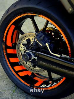 Sticker Jante Supermoto Jantes KTM SMR 990 Sm RC8 SD 950 Super Duke