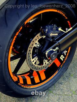 Sticker Jante Supermoto Jantes KTM SMR 990 Sm RC8 SD 950 Super Duke