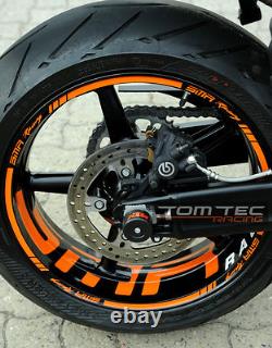 Sticker Jante Supermoto Jantes KTM Super Duke 950 990 SMR Sm RC8 Sdr
