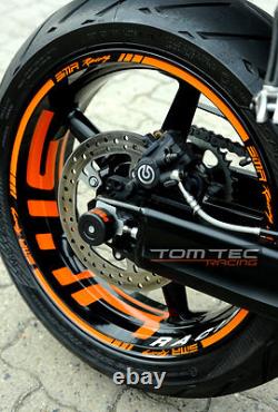 Sticker Jante Supermoto Jantes KTM Super Duke 950 990 SMR Sm RC8 Sdr