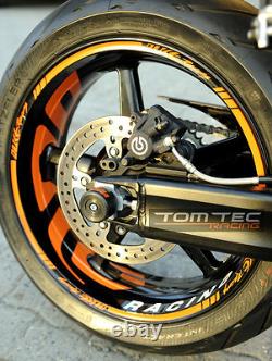 Sticker Jante Supermoto Jantes pour KTM Super Duke 950 990 Sm SMR RC8