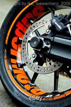 Sticker Jante Supermoto KTM SMR 990 SD 950 RC8 1190 Sm Super Duke